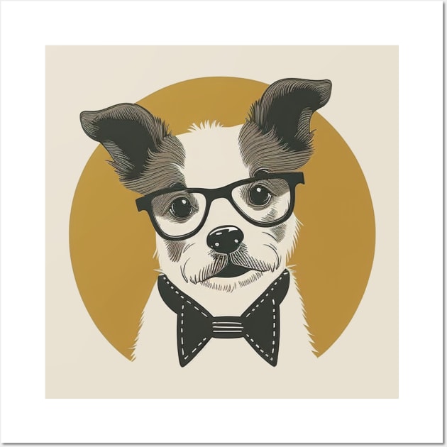 Cute dog Wall Art by Flowerandteenager